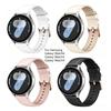 18mm 20mm Universal Leather Watch Strap with Pin Buckle Breathable Sport Replacement Band Compatible with Garmin, Samsung, Huawei