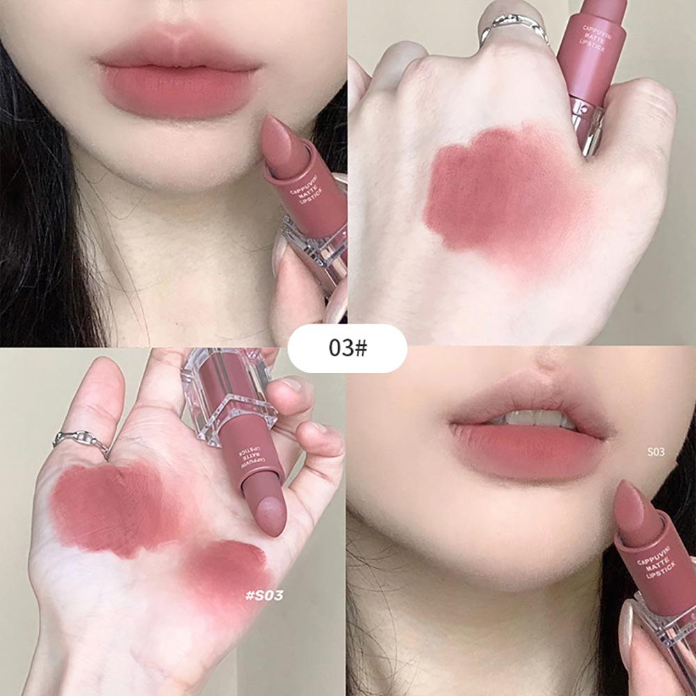 

CAPPUVINI Губна помада Matte Velvet Transparent Packaging Makeup