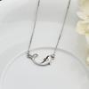 Dolphin Necklace, Female Light Luxury Neck Chain, Niche Design, High-end Sense, Exquisite Clavicle Chain