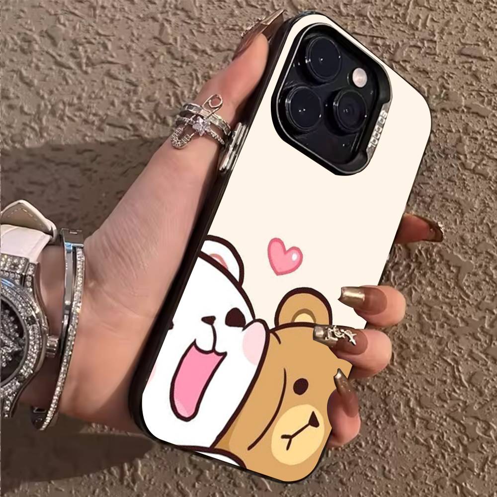 D-DUDU B-BUBU Phone Case For iPhone 17,16,15,14,13,12,11,Pro,X,Xs,MAX,Plus TPU Soft To Skin-friendly Cover
