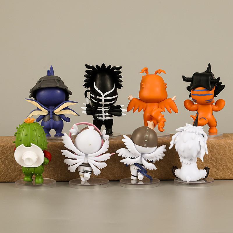 Exquisite Pvc Anime Figurines Digimon Taichi Yamato Sora Koushiro Mimi Collectible Set