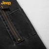 Jeep Washed Vintage Unisex Casual Jacket