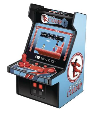 MyArcade 6.75-inch Retro Karate Champ Mini Game, Blue & Black, DGUNL-3204