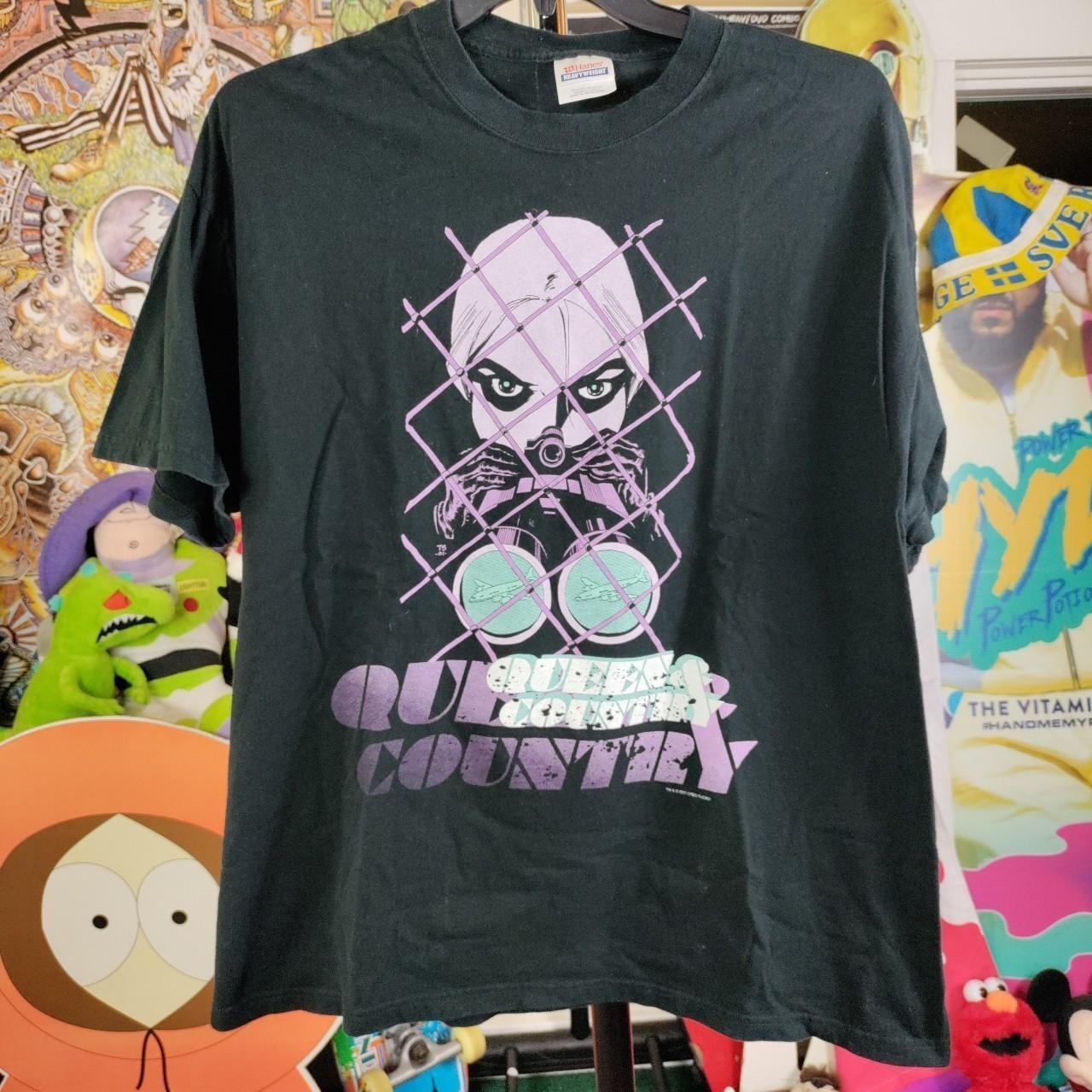 Queen Country Graphitti Comics Hanes Xl 23x29 A4 Unisex T-Shirt S