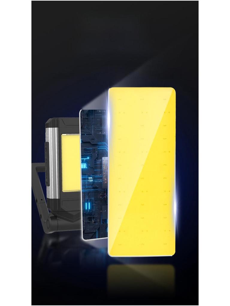 Multi-Function USB Rechargeable COB LED Work Light with Magnet