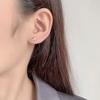 New Fashion Personalized Simple Fishbone 925 Sterling Silver Jewelry Cute Creative Exquisite Stud Earrings 3829