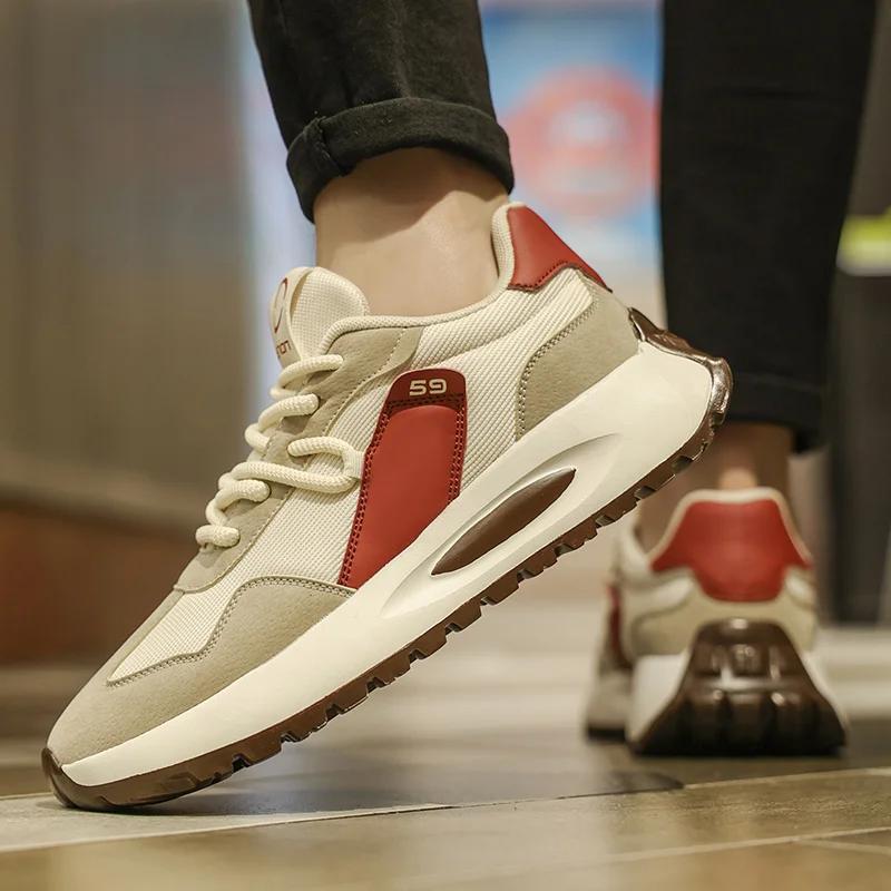 Men's Joker Sneakers Casual Shoes Four Season Soft-sole Non-slip Comfort Outdoor Walking Shoes Fashion Youth Sports Running Shoe