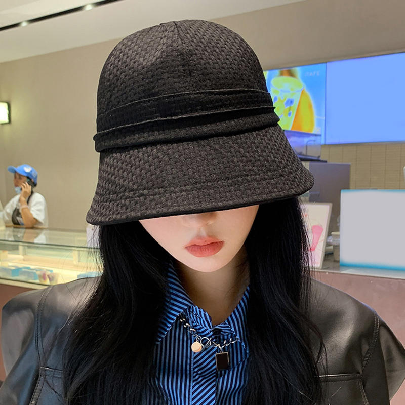 Women's Spring and Autumn Sunscreen Fisherman's Hat Outdoor Fashion Anti-UV Sunshade Cap High Quality Sun Hats