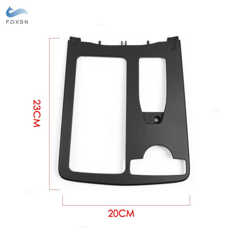 For Mercedes Benz C E Class W204 C180 W212 E260 E300 Center Armrest Console Water Cup Holder Shutter Outer Frame Protective Trim