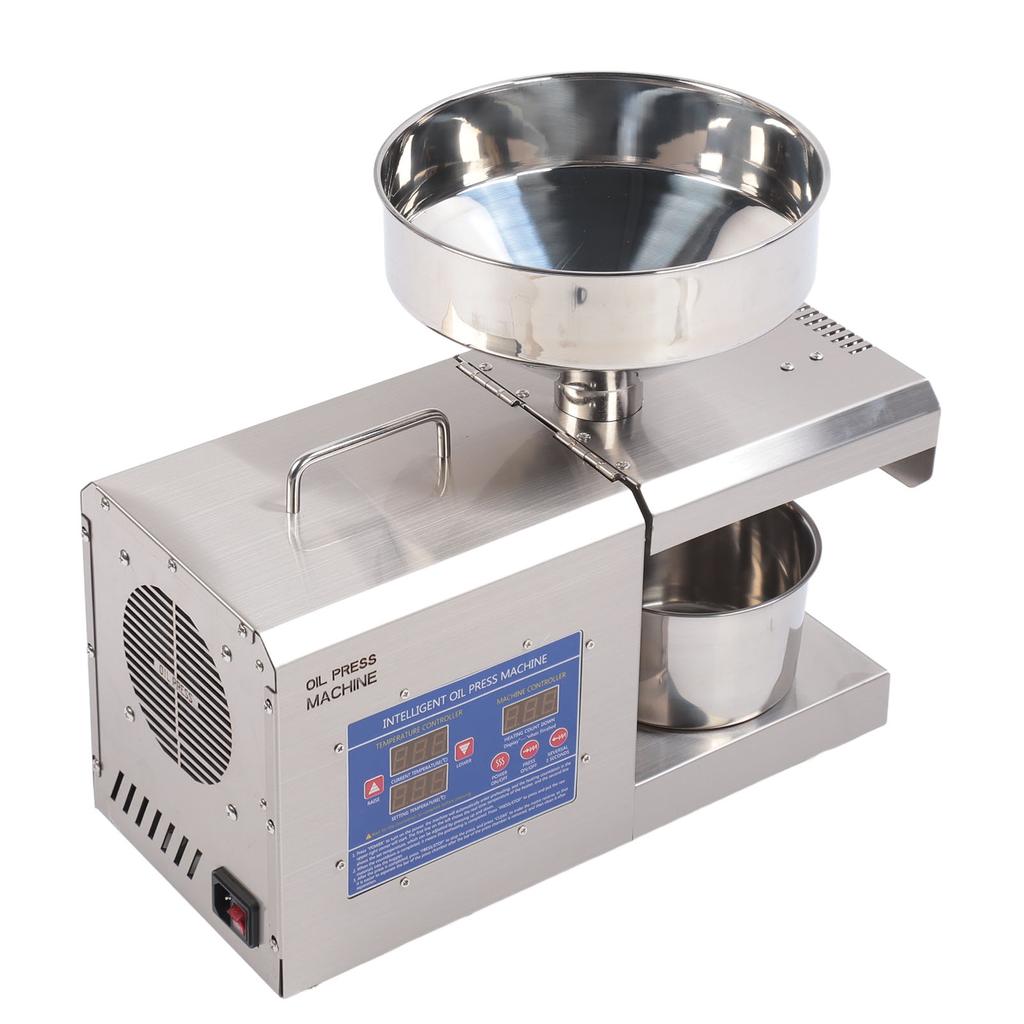 Commercial Oil Press Machine Cold Hot Press Stainless Steel Automatic Extractor Oil Press Expeller
