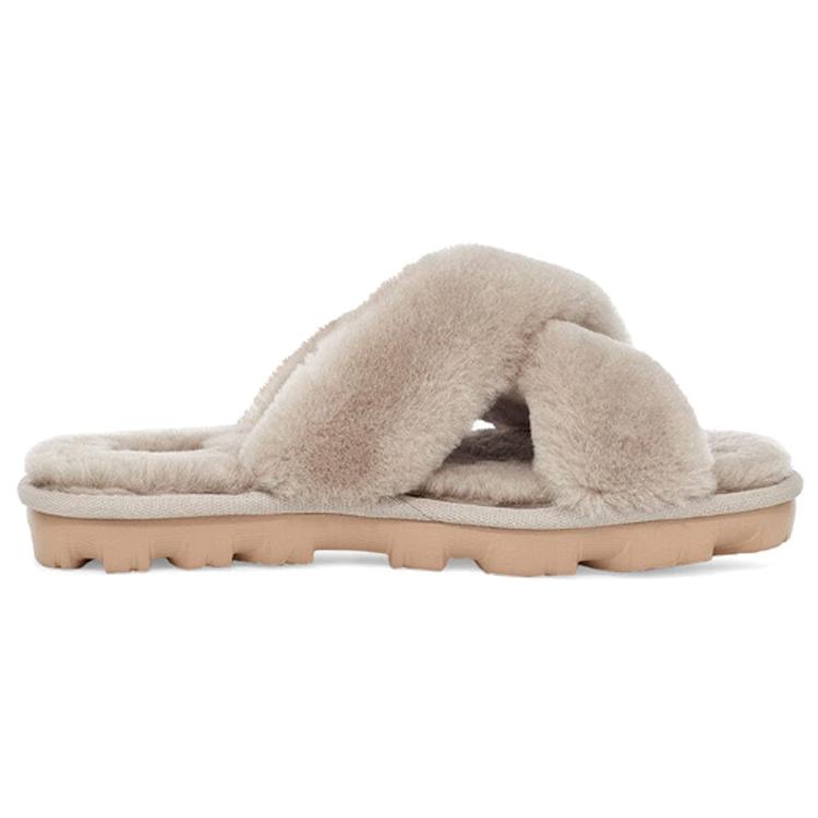 UGG Quiet Slide Slippers Women's Gray 1107955-GOA