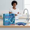 Jue-Fish 12Pcs Pipe Dredges Effervescent Tablets, Dissolves Toilet Floor Drains, Kitchen Sewer Clogs Deodorant Tablets