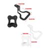 Wall Mounted Speaker Holder Metal Bracket Set for WiiM Sound Lite Speaker Living Room Setup, Two-Piece Space-Saving Design