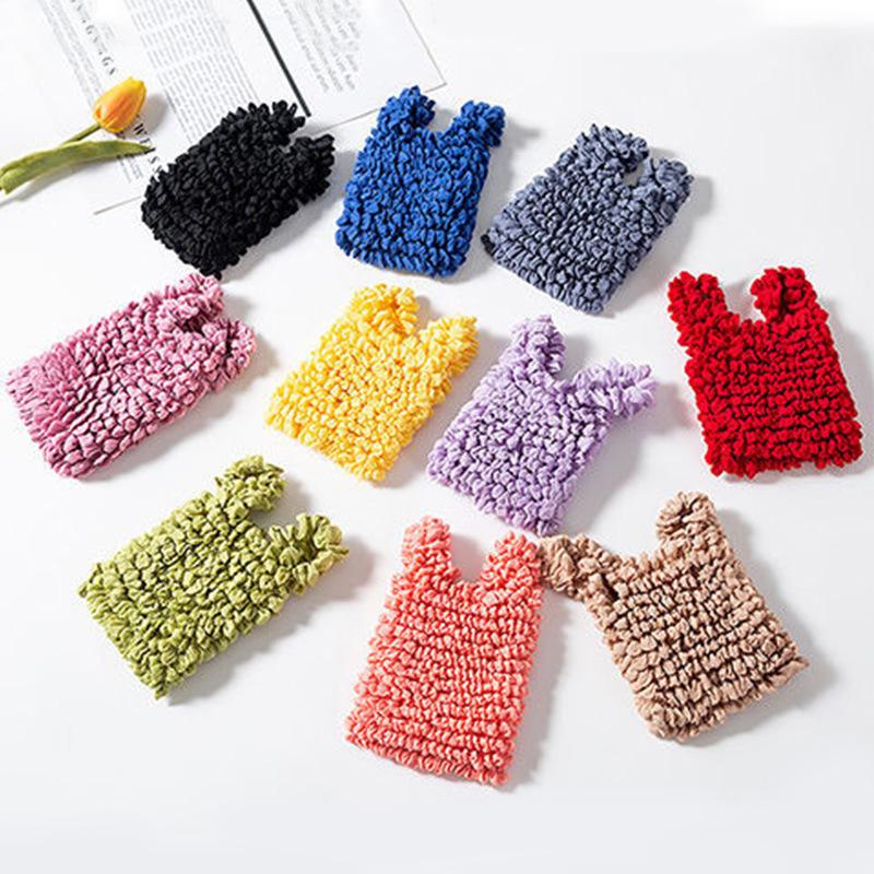 Miura Bun Pineapple Hedgehog Stretch Handbag