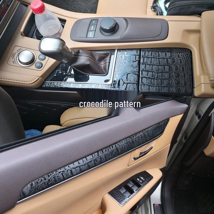 Gear Shift Decor Sticker for 13-17 Lexus ES200/250/300h Interior Modification