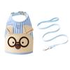 Cartoon Design Dog Harness and Leash Set Breathable Pet Chest Strap Set Durable Pet Vest  Puppy