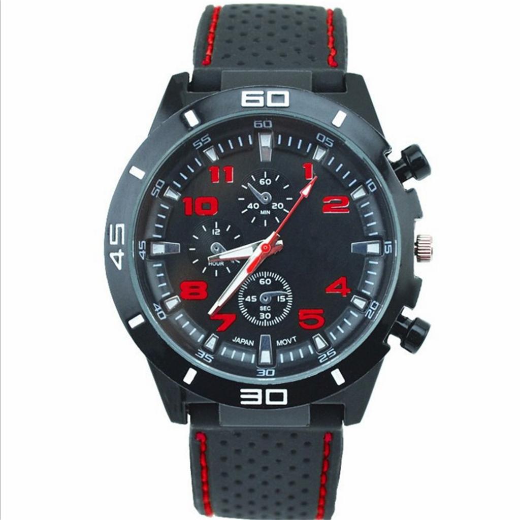 Men's Waterproof Luminous Running Alarm Clock Watch