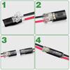30/60Pcs No Strip Automotive Wire Connector Detachable Terminal Plug Universal For Vehicle Cable Interconnection Repair Supplies