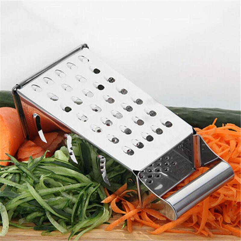 Mini 4 strany Ruční Zelenina Ovocný spirálový kráječ Kráječ Kráječ Strouhač sýra Strouhač Kráječ Kuchyňské nářadí Gadget Kuchyně