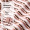 Women's Striped Knit Short Sleeve Top