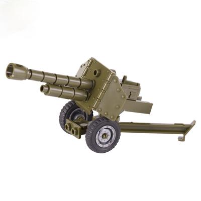 Militär WW2 Kanone Maxim Gun Waffe Schwere Maschine Bausteine ​​Armee Teil Figuren Zubehör Piraten Ziegel DIY Kinder Spielzeug