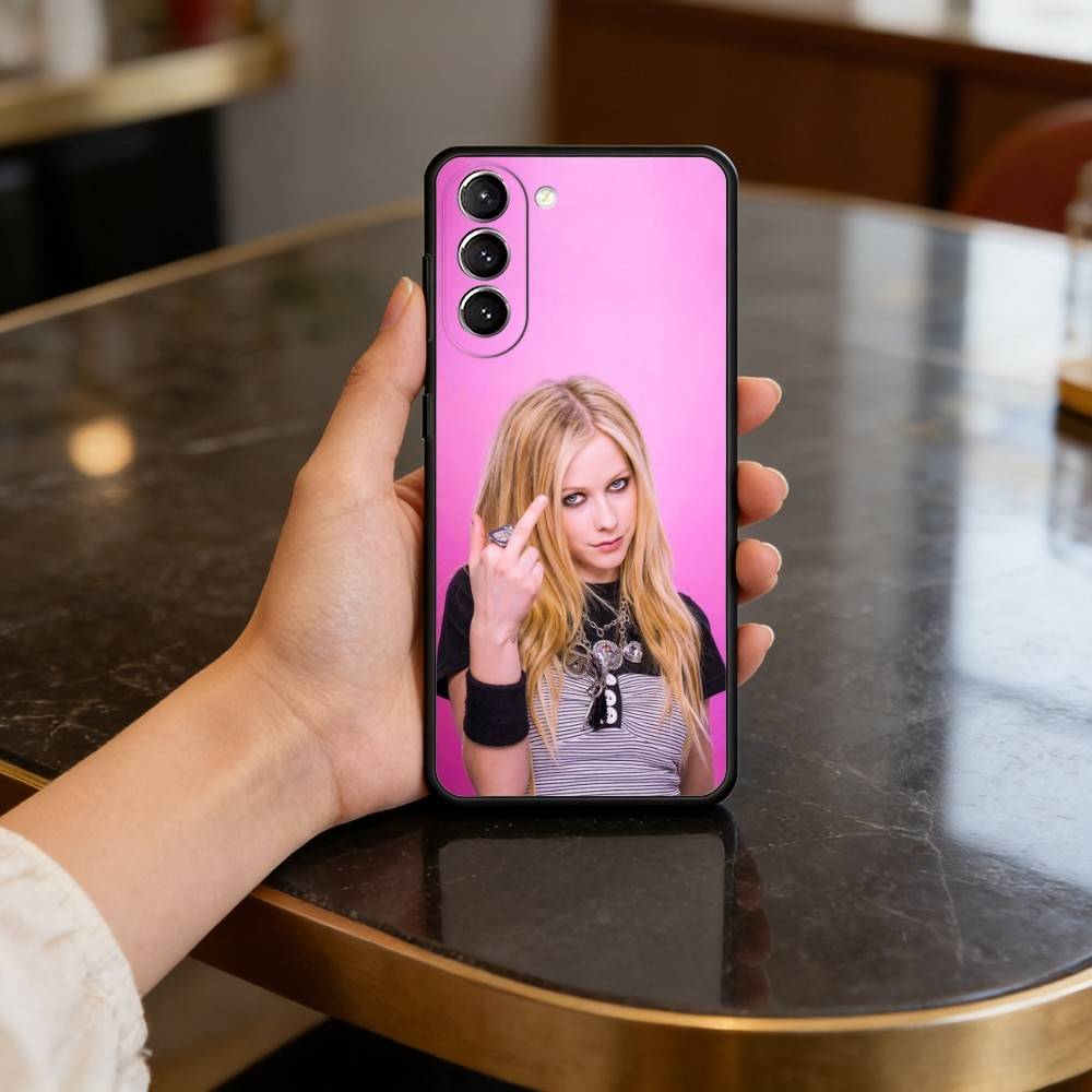 Hot A-Avril L-Lavigne Case for Samsung Galaxy S21 S25 FE S24 S23 Ultra S20 S9 S22 Plus S10 TPU Cover