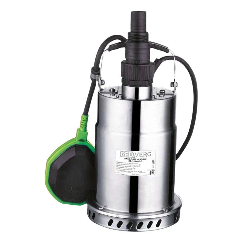 

Погружной дренажный насос Redverg Rd-sps400 5