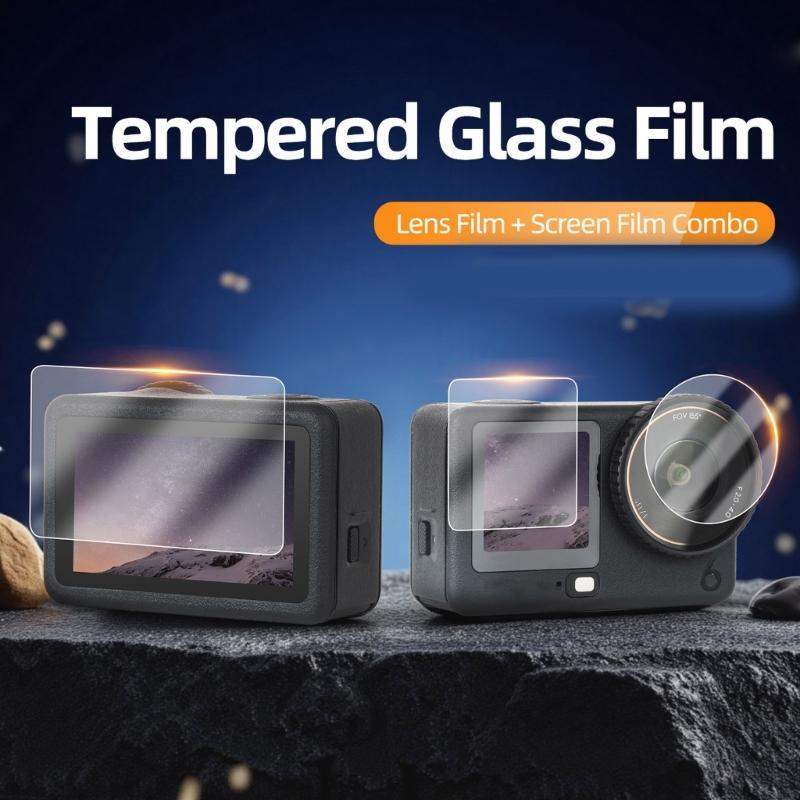 Scratch Resistant Screen Protector Film High Transparency Clear Visuals Fingerprint Resistant Layer For Miniature Camera