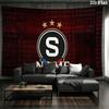 Custom Name,HC Sparta Praha Wall Tapestry, Aesthetic Printed Fabric Blanket, Suitable for Bedroom, Living Room, and Home Decor.