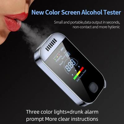 Alkomat Cyfrowy Profesjonalny Tester Alkomatu USB Ładowany Wyświetlacz LCD do Pojazdu Przenośny Jazda Samochodem Urządzenia Elektroniczne
