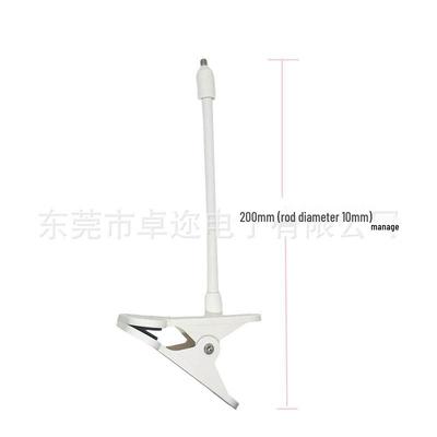 360° Rotating Pan-Tilt Camera Monitor Stand with No-Punch Desktop Clip