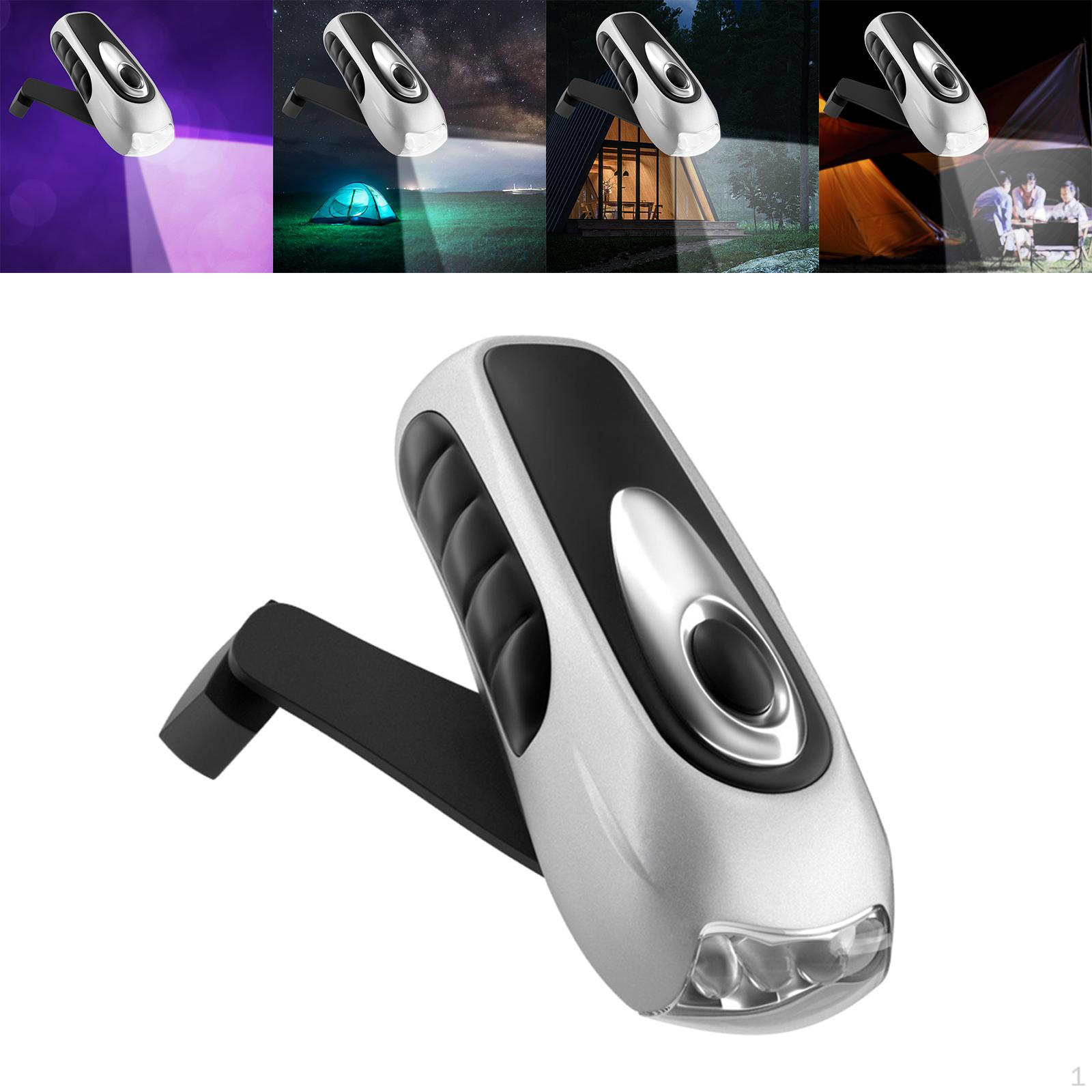 

Фонарик с ручным динамо-приводом для кемпинга, водонепроницаемый для альпинизма Argent