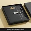 2027 Premium Time Management Notebook Set with Customized Logo
