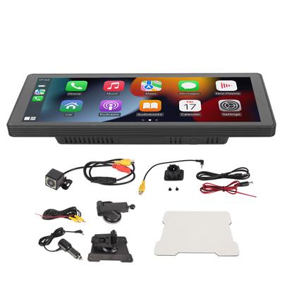 9.3in Portable Wireless Car Stereo Receiver with Backup Camera for Carplay 12‑36V
