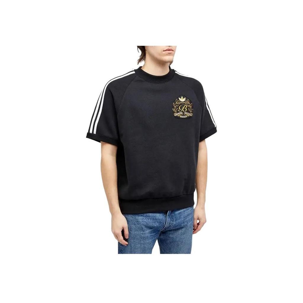 adidas x Blondey Tee Crew Black/White Unisex Tops IK9612
