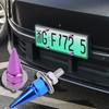 Liga de alumínio com parafusos de ponta roscada M6 CNC Car Styling License Plate Parafusos para Fender Washer Bolt Engine Bay Dress Up Kit