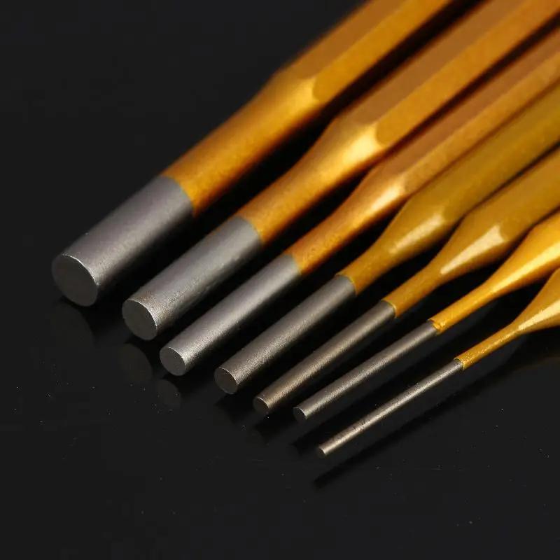 1Pc 2/3/4/5/6/8/10MM Brass Central Positioning Punch 150mm Roll Pin Punch Tool Remover For Machinery Maintenance
