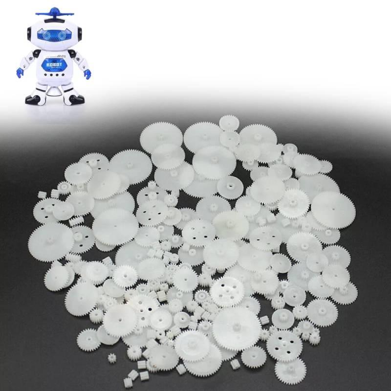 Assorted Plastic Gear Pack For Diy Motorized Toys With 200 Durable Gears Included