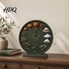 Sorprese Stagionali Pensate Calendario Mensile in Legno Decorazione Rotonda Fattoria Orologio Stagionale Perpetuo Tema Zucca Arredamento per la Casa Tavolo Quattro Stagioni