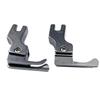 Good-2Pcs Narrow Guide Presser Foot Industrial Lockstitch Sewing Machine Feet Zipper Universal Presser Feet Durable ,CL1/16NS(0.