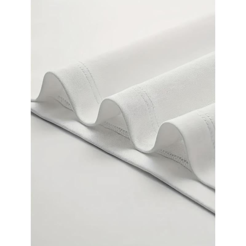 European Size Women'S Soft Breathable Pure T-Shirt - White Top with Leopard Pumpkin Graphic, Casual Everyday Shirt for Women