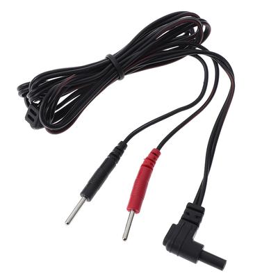Ersatz-Elektrodenkabel Standard-Stiftanschlusskabel 2 mm für Massage