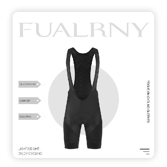 New Pro Cycling Bib Shorts Summer Breathable Quick Dry Mountain Road Biking Men Professional Sponge Pad Bicycle Clothes
