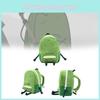 Entzückender grüner One Liam Rucksack Plüschtier Weicher kurzer Plüsch Tierrucksack
