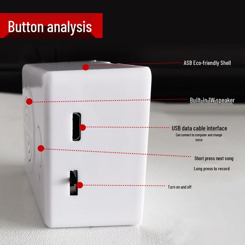 Lieber Sprachansage-Button-Player