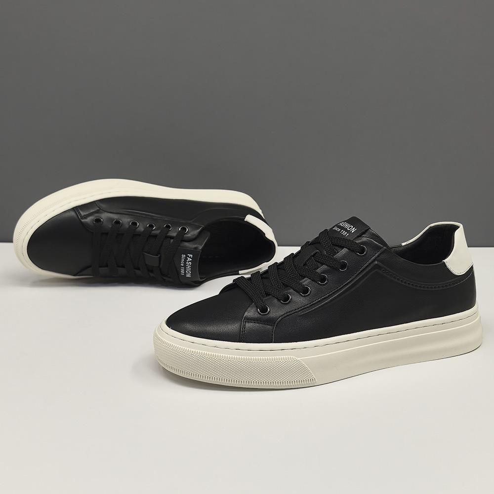 High-end Leather Shoes Breathable Shoes Light Luxury Soft-soled Casual Shoes