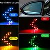 2× Auto Car Side Rear View Mirror 14SMD LED Lamp Turn Signal Light Accessories