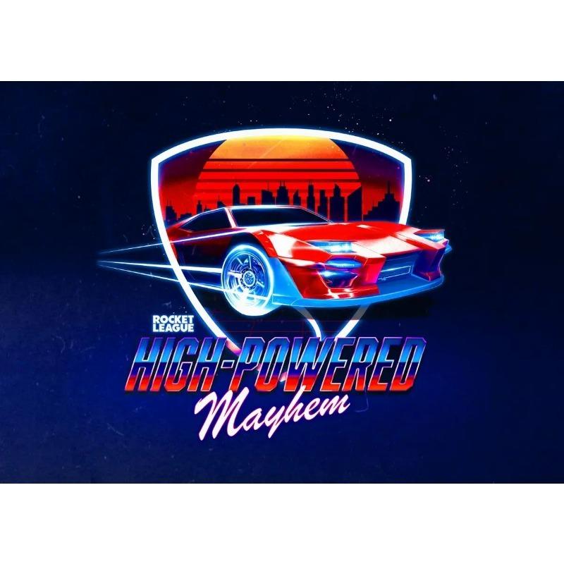 Rocket League Spielposter Neon Videospiel Leinwandmalerei Wandkunst Bild Für Modernes Jungenzimmer Wohnzimmer Heimdekor