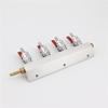 2/3/4 Way CO2 Air Gas Distribution Manifold Splitter Check Valves 1/4" 7mm Barb fittings Draft Beer Brew Kegerator Dispenser