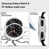 PC Case For Samsung Galaxy Watch 8 44mm Accessories Screen protector bumper Shell Hollow scale For Samsung Watch 8 40mm cover